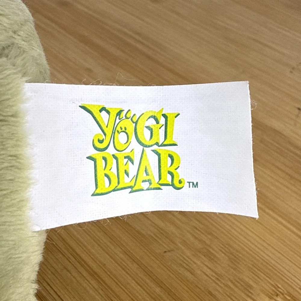 Yogi Cindy Bear Plush Green Hanna Barbera Girlfriend Umbrella Stuffed Animal Toy